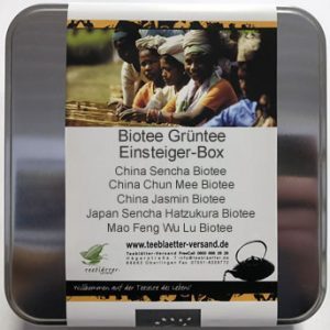 Biotee Grüntee Einsteiger-Box - Teeblätter-Versand