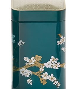 Teedose Kirschblüte grün für 100g