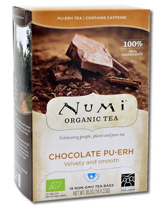 Chocolate Pu-Erh Numi Tea Bio 16 Teebeutel