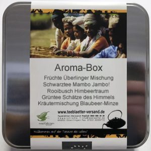 Aroma Box 5 mal 50g vom Teeblätter Versand