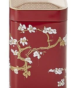 Teedose-Kirschblüte-Weinrot-für-100g