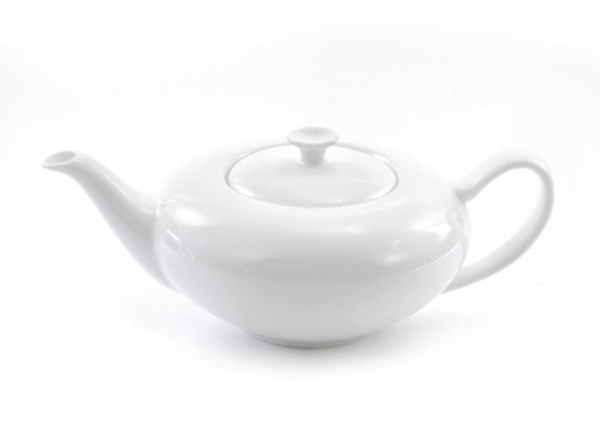 Teekanne Bone China 065 l weiß