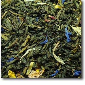 Grüntee Passiflora - Teeblätter Versand