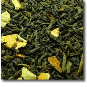Grüntee Limonese der fruchtige Chinese Biotee - Teeblätter Versand