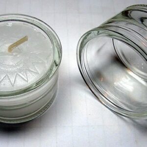 Glas für Teelichter
