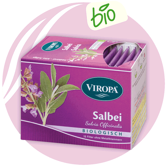 Bio Viropa Salbei-Tee 15 Beutel - Teeblätter Versand